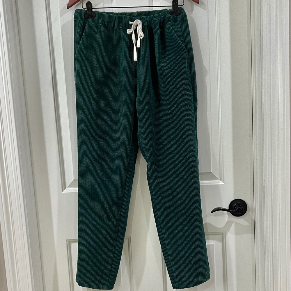 Women ‘s Forever 21 Green Pajama/Lounge Pants